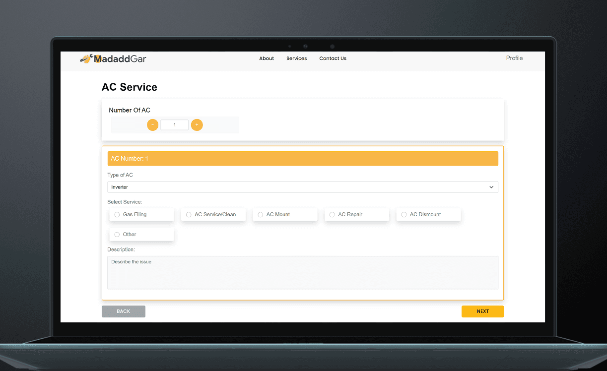 MadaddGar Web App - Image 2